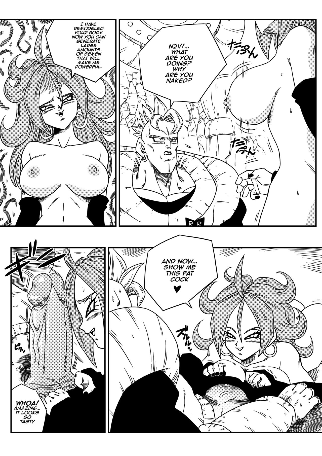 Kyonyuu Android Sekai Seiha o Netsubou!! Android 21 Shutsugen!! | Busty Android Wants to Dominate the World! page 6 full