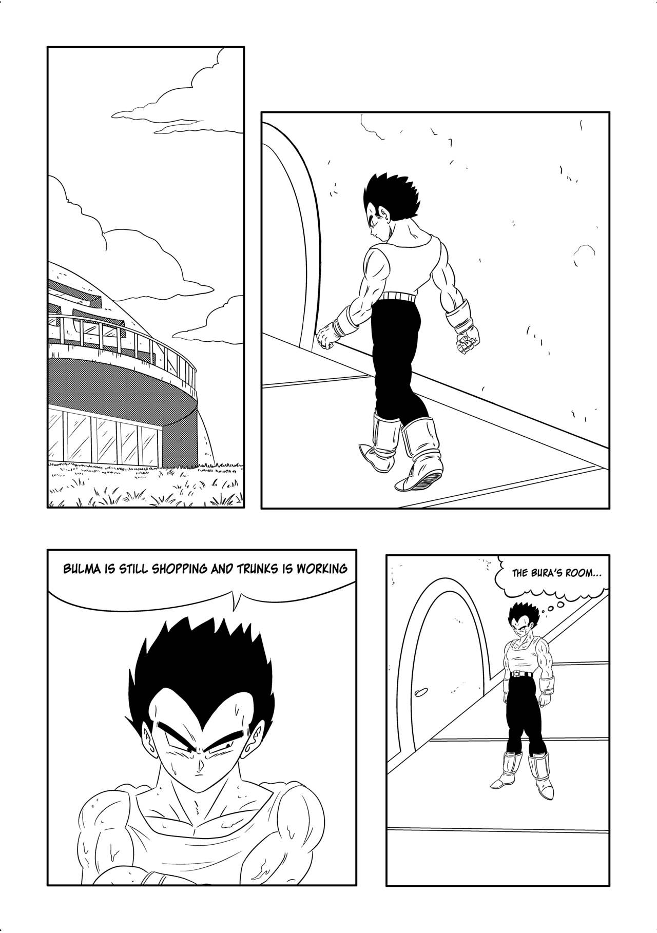Vegeta: The paradise in his feet page 3 full