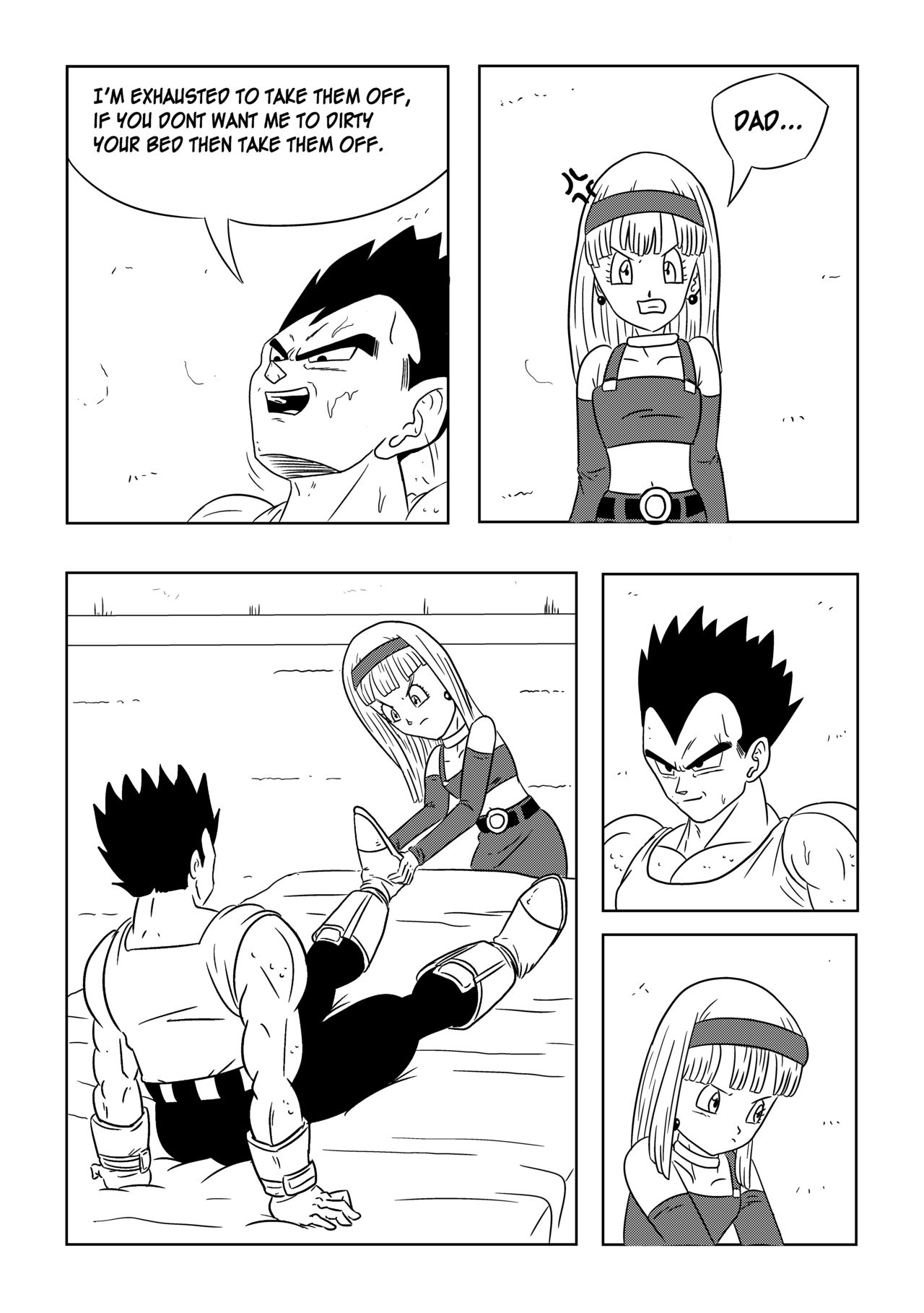 Vegeta: The paradise in his feet page 7 full
