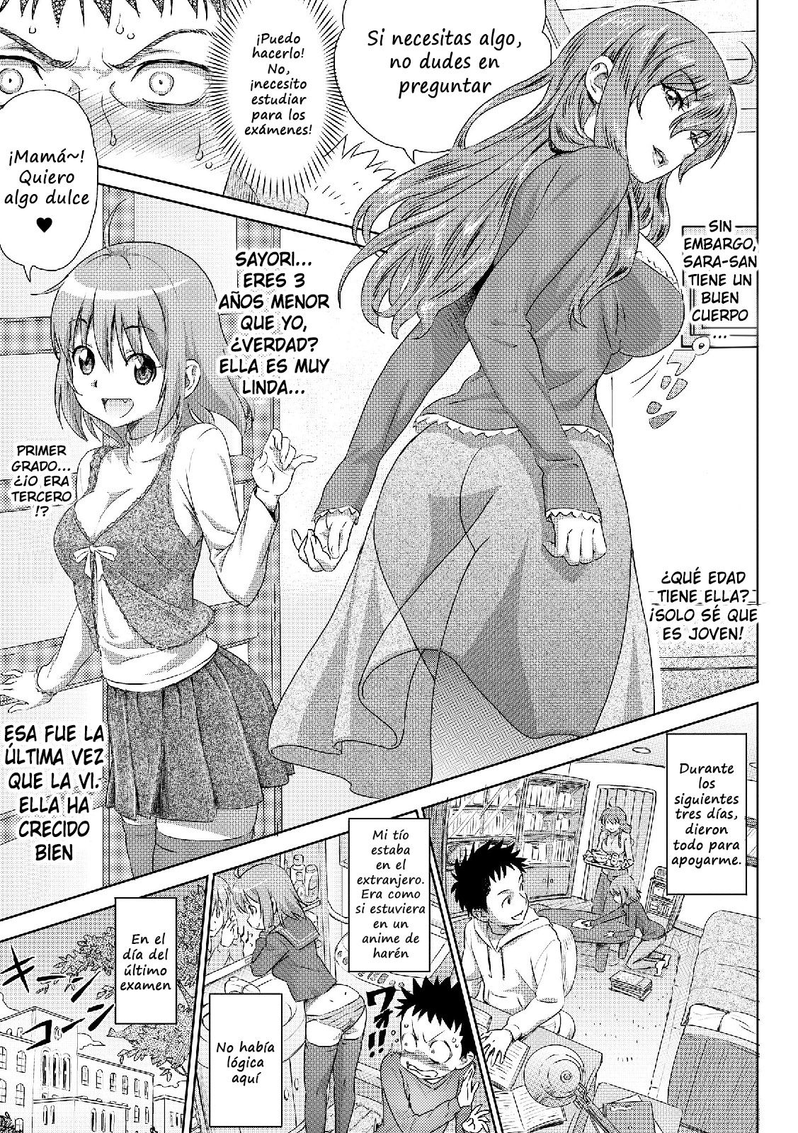 Jukensei no Oyakodon! page 3 full