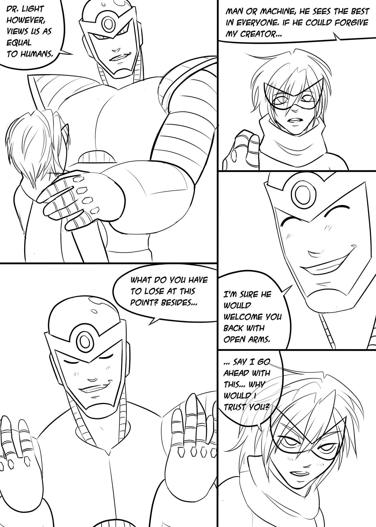Megaman Hentai Mix page 4 full