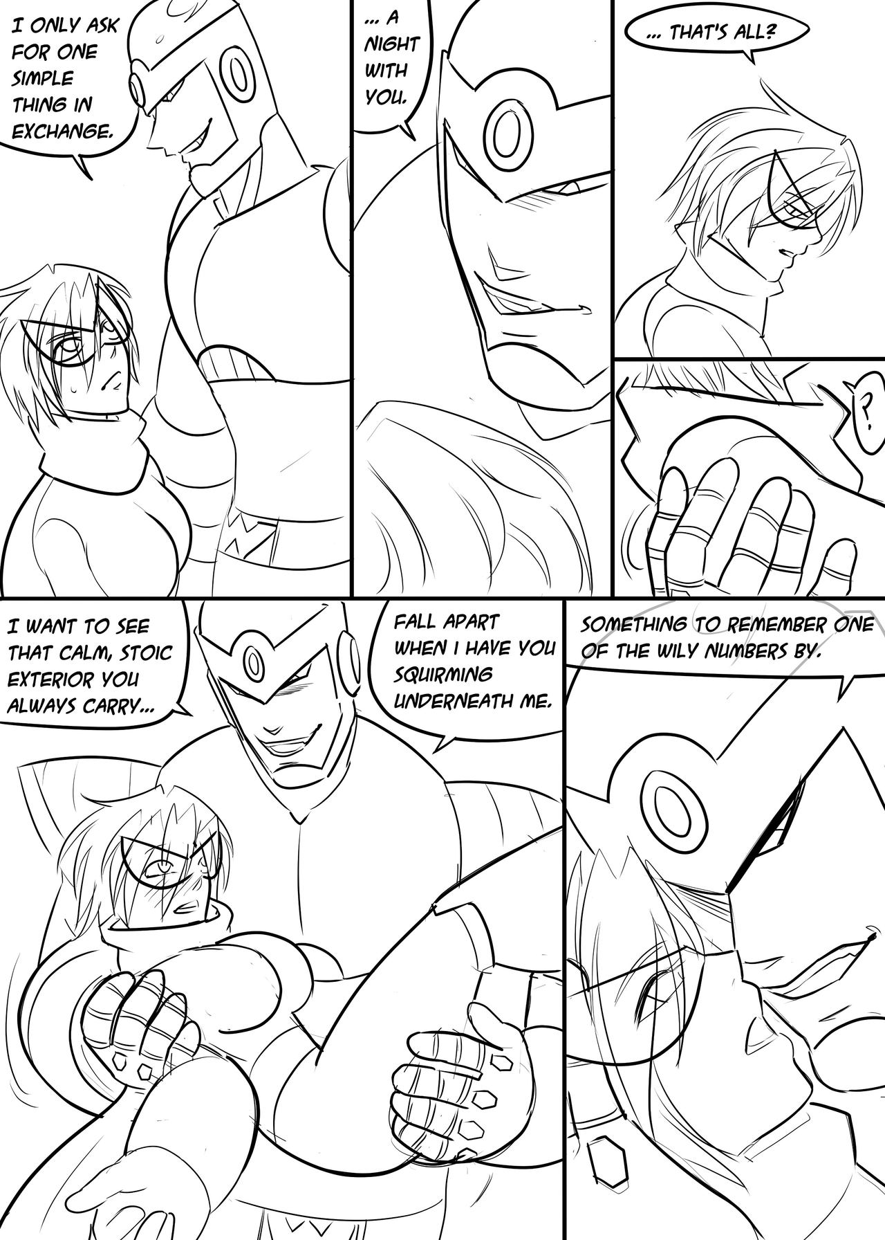 Megaman Hentai Mix page 5 full