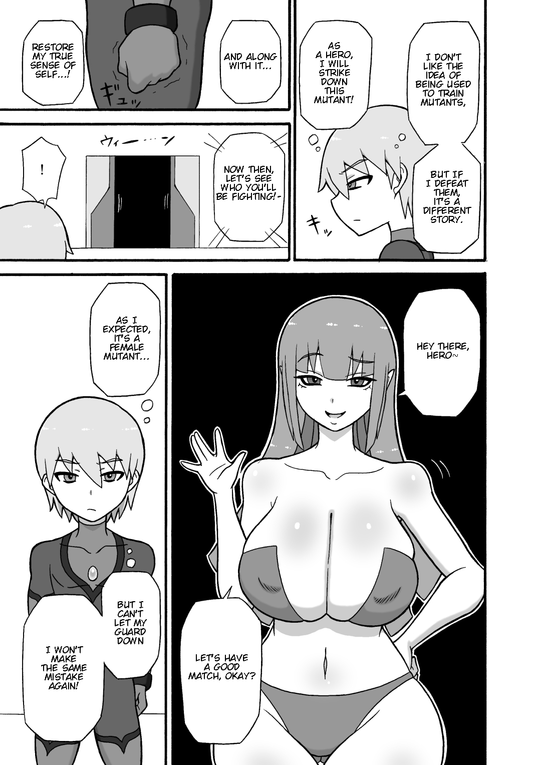 Hero Haiboku! ~Kaijin no Jissen Kunren~ page 10 full