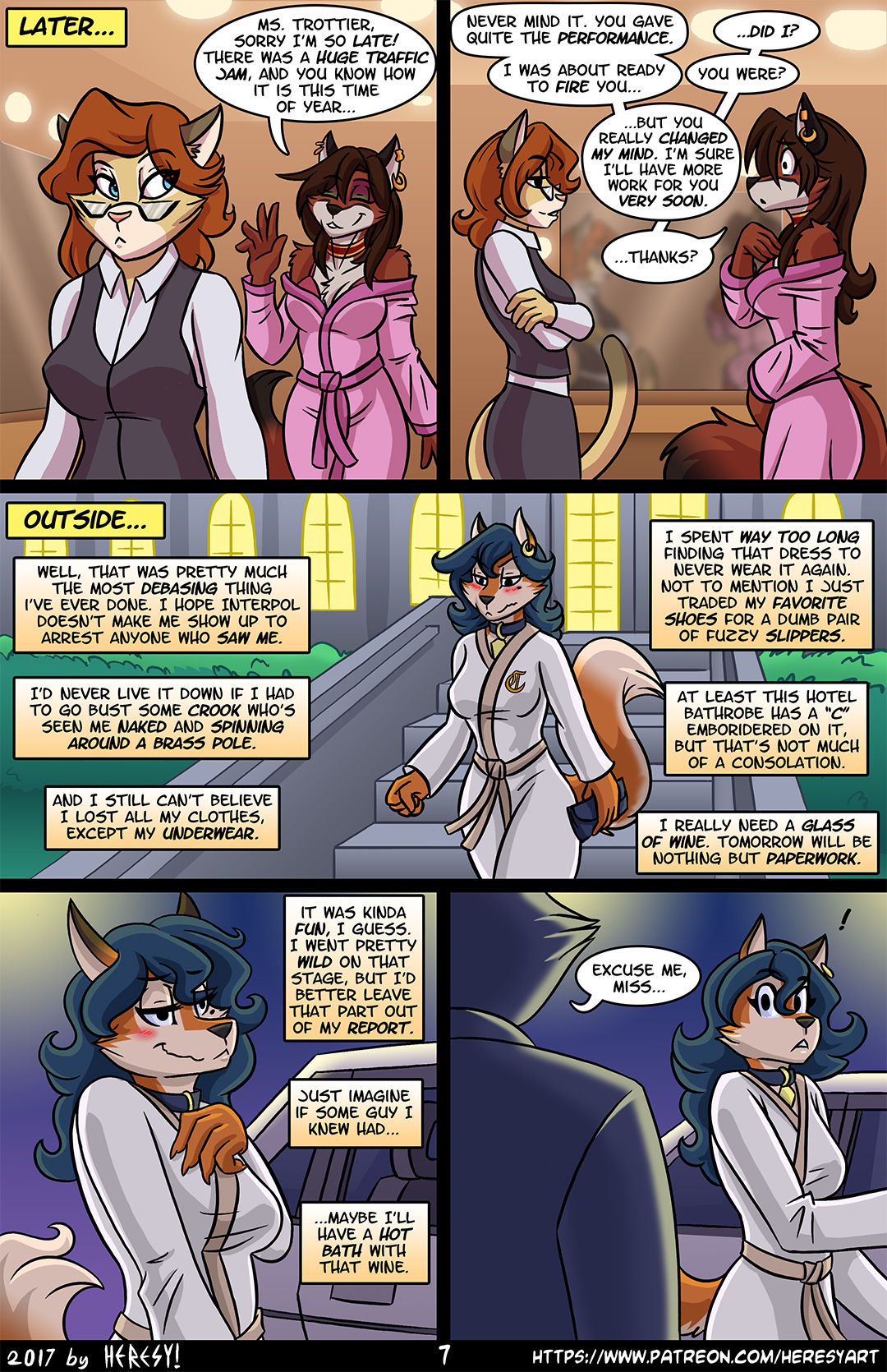 Carmelita Fox in Strip Search（Complete） - Page 8 - IMHentai