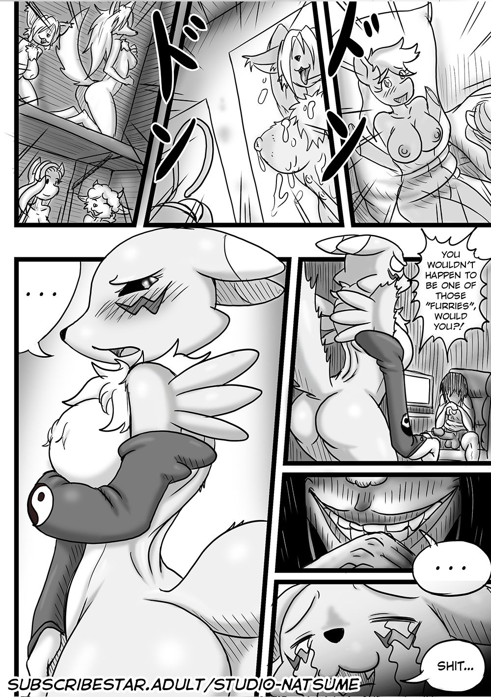 Fluffy Tail Series. Renamon incumming. page 5 full