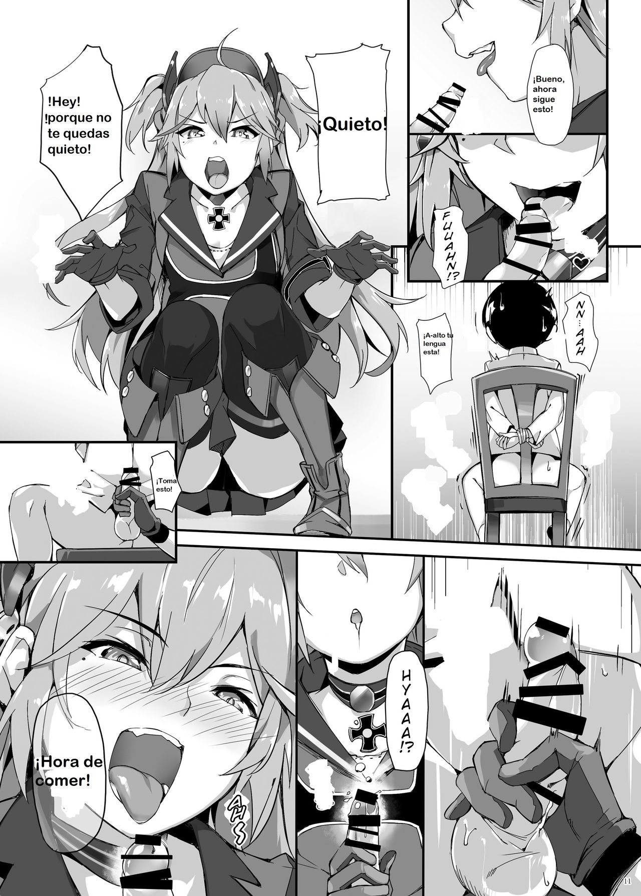 Hipper Shimai no Shota Sakusei Jinmon page 10 full