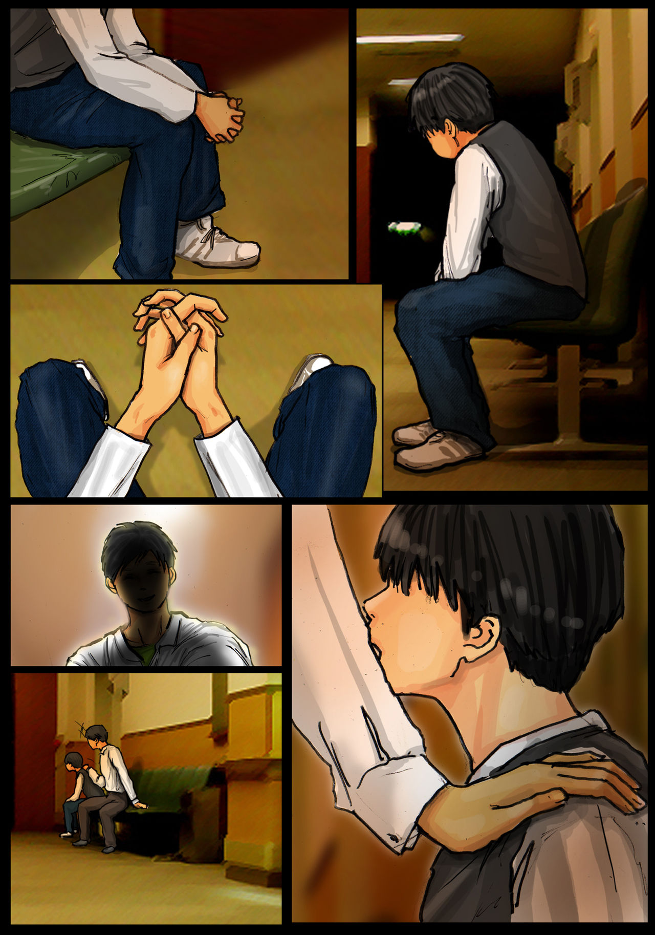 Kaa-San No Ana Tsukawasete ~Zenpen~ | Cumming Inside Mommy's Hole 1 page 3 full