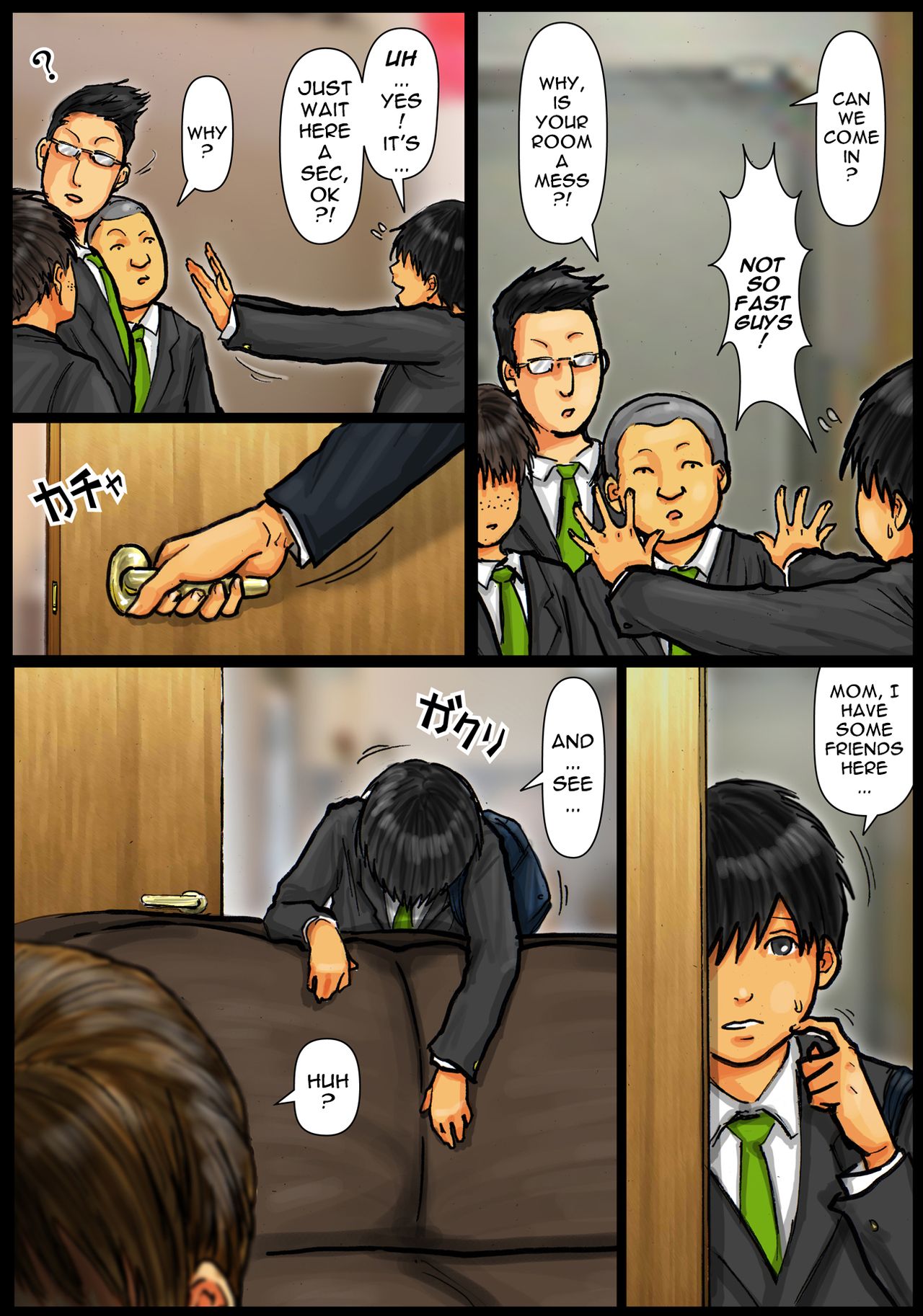 Kaa-San No Ana Tsukawasete ~Zenpen~ | Cumming Inside Mommy's Hole 1 page 6 full