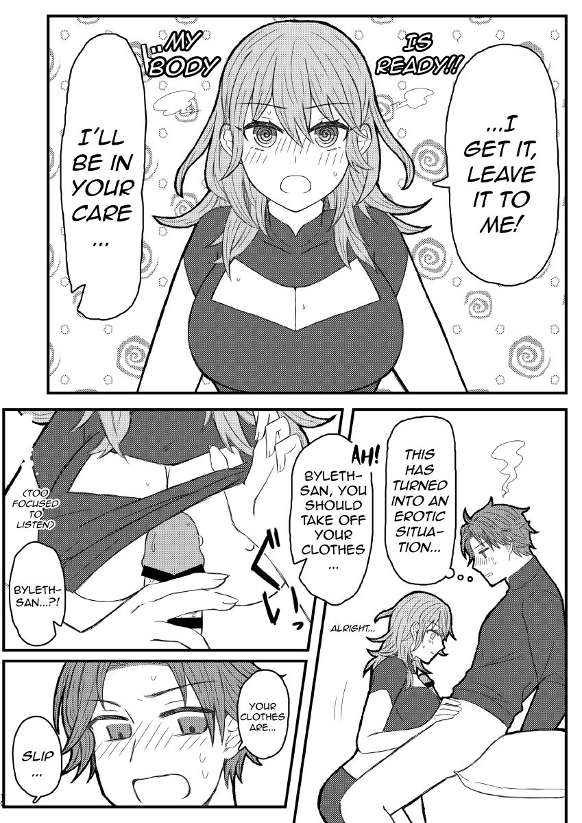 Byleth Sensei ga Mune de Shite kureru Hon page 9 full