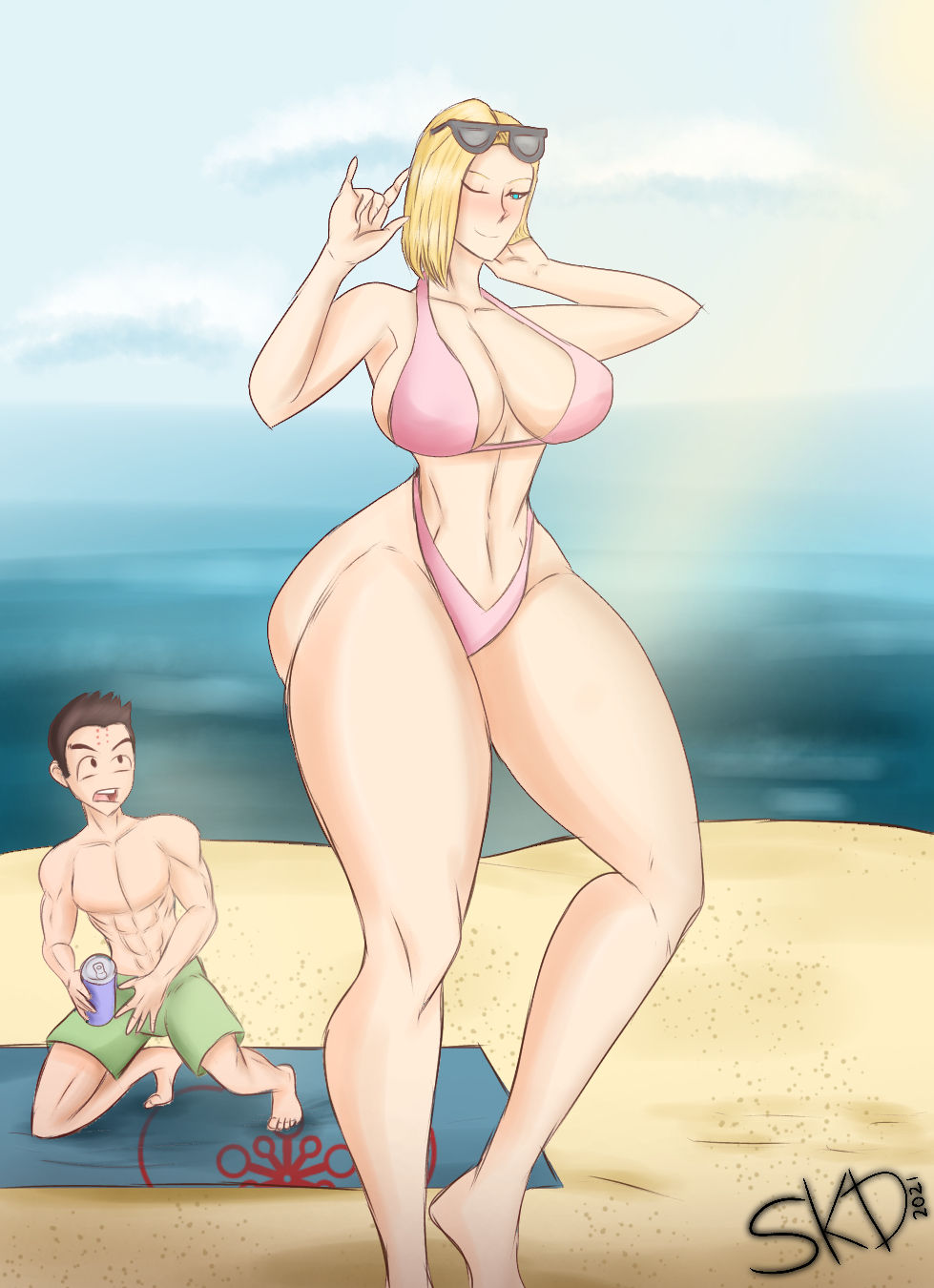 Android-18 x Krillin page 2 full