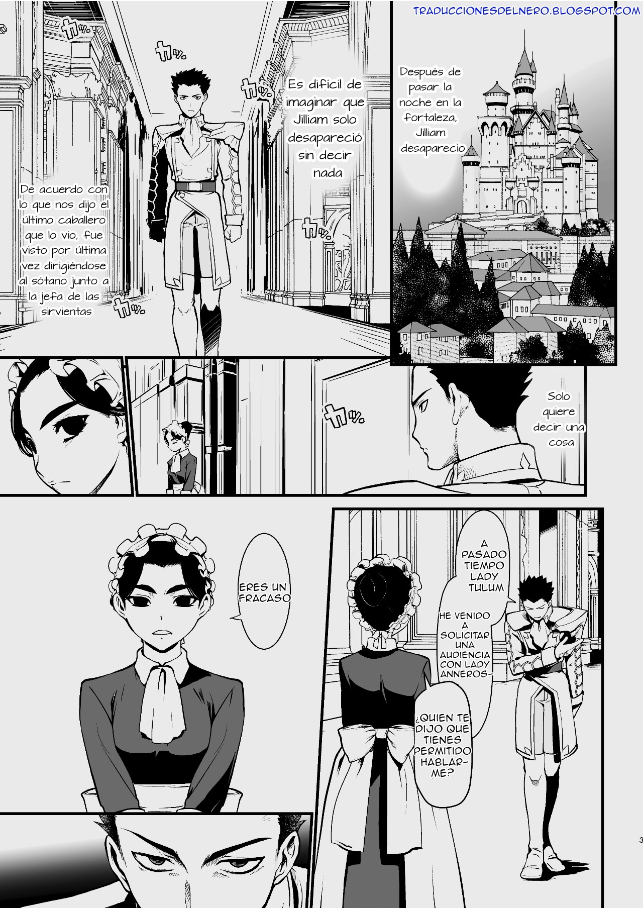 Kishi Danchou Jininsu - Nyoshin Henka ni Kusshita Kishi Ch. 3 | La resignación del comandante page 2 full