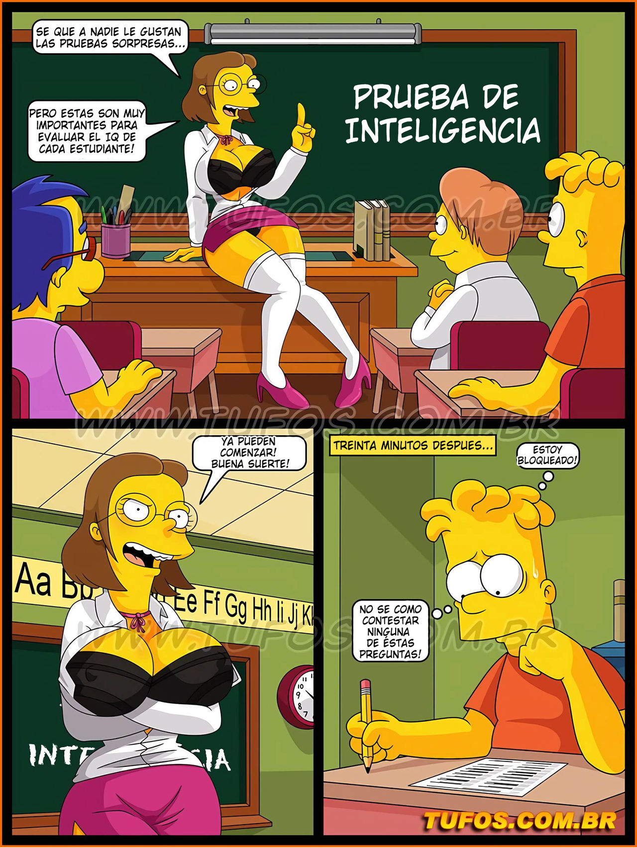Prueba De Inteligencia  Los Simpsons page 2 full