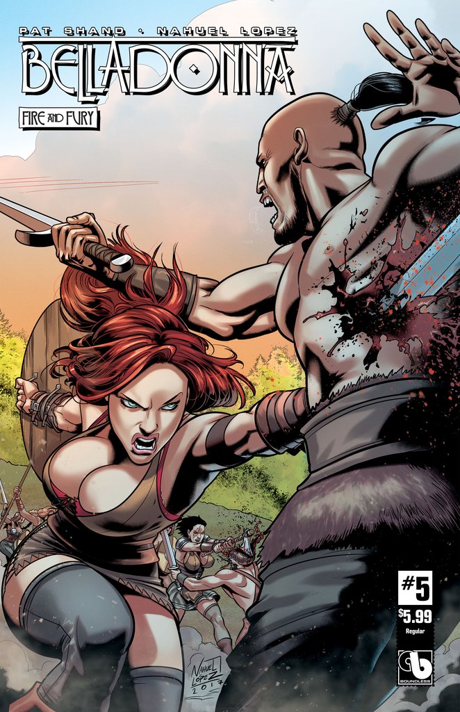 Belladonna: Fire and Fury #5 Variant Covers page 1 full