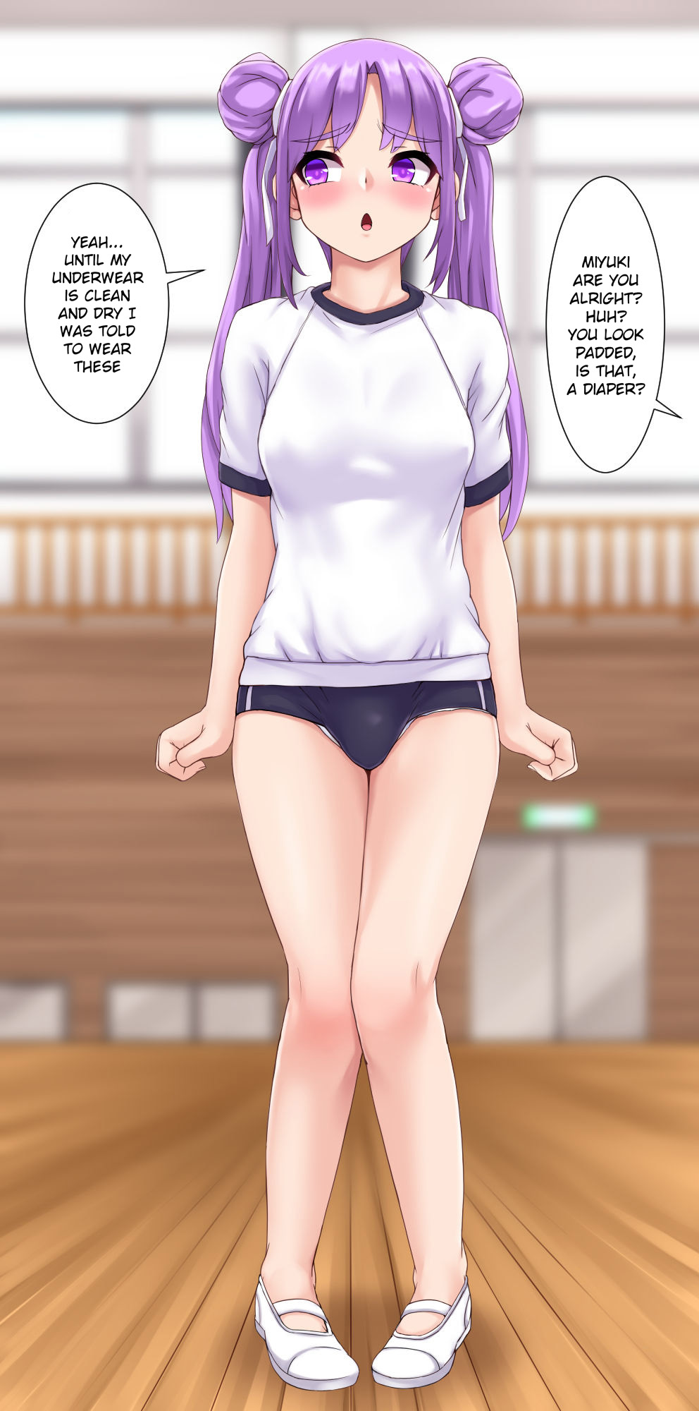 Omorashi Obaka Musume page 9 full