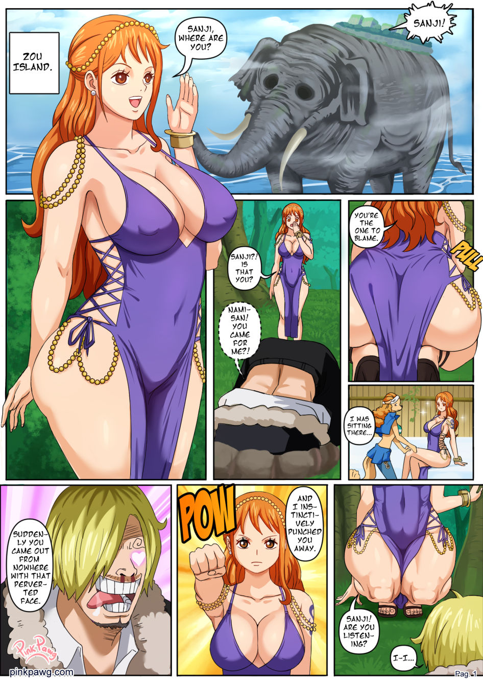 One piece pinkpawg page 1 full