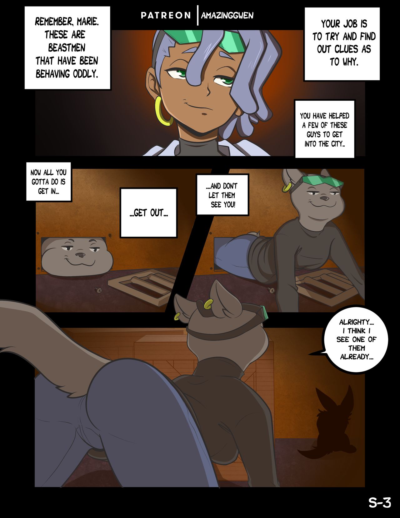 Nightlife in Animacity | Halloween Side Story page 3 full