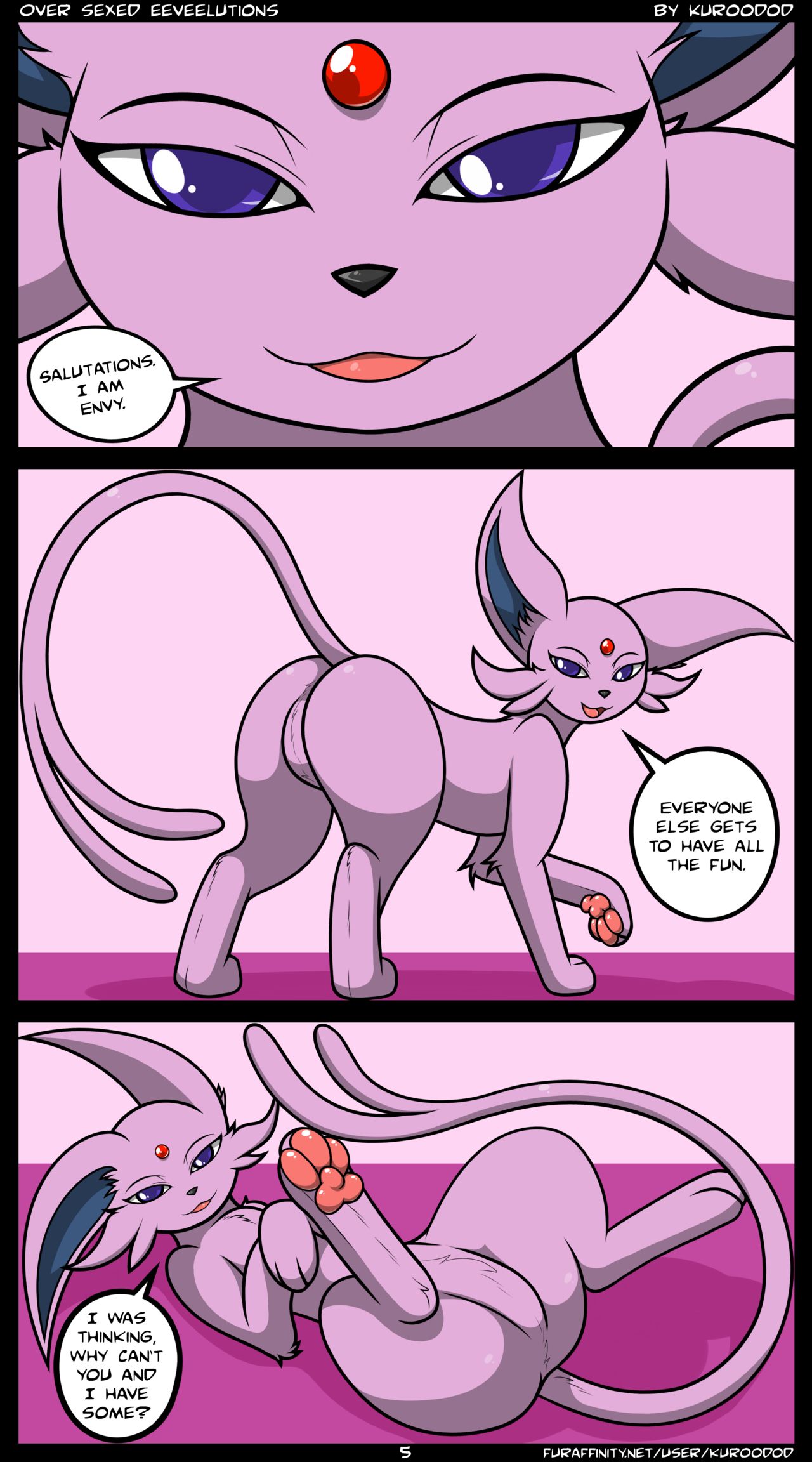 Oversexed Eeveelutions Full HD page 5 full