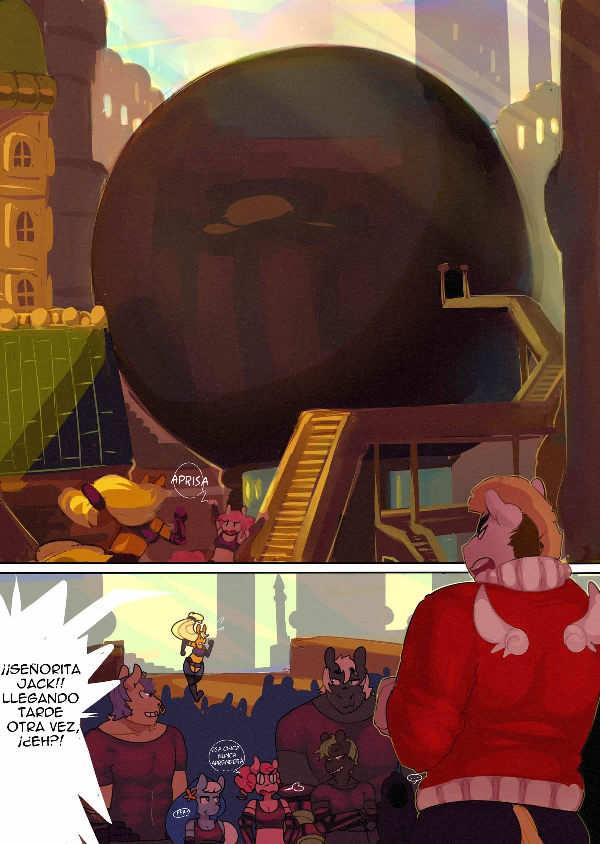 Academia Pony Capitulo 3: El Bosque Cubo page 3 full