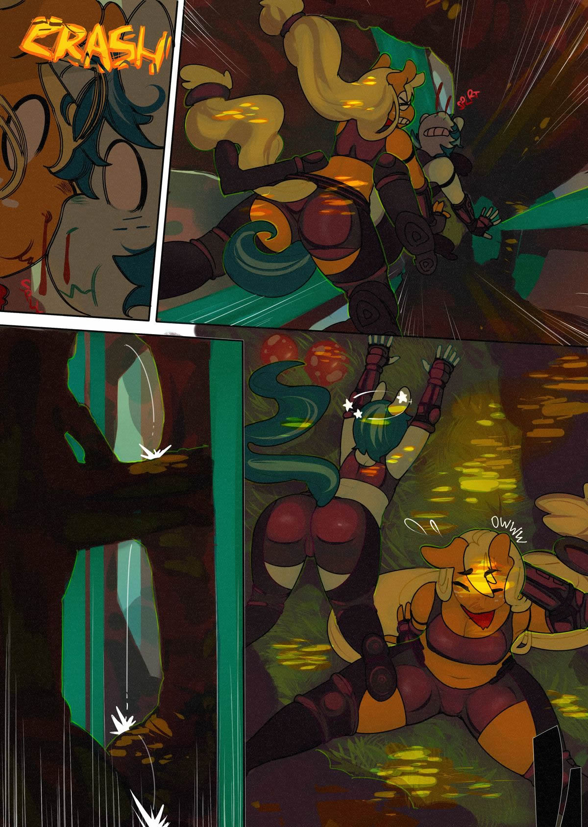 Academia Pony Capitulo 3: El Bosque Cubo page 9 full