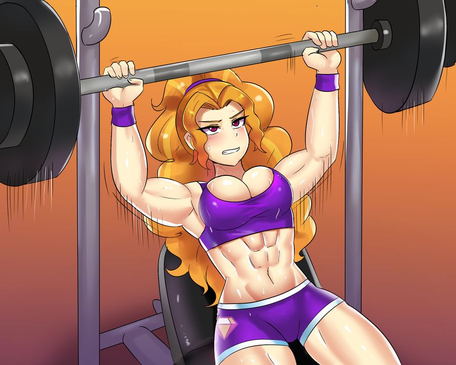 Muscle & Sexy Equestria Girls page 1 full