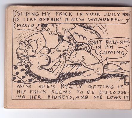 Robert Mitchum in "Goof Butts" page 6 full