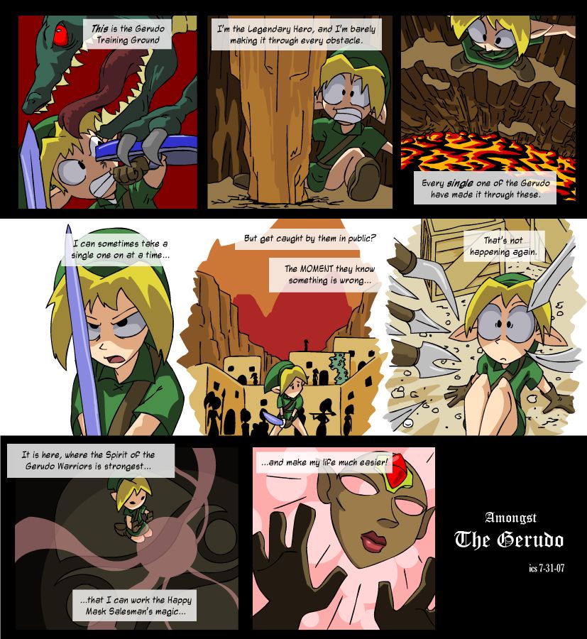 Amongst the Gerudo page 1 full