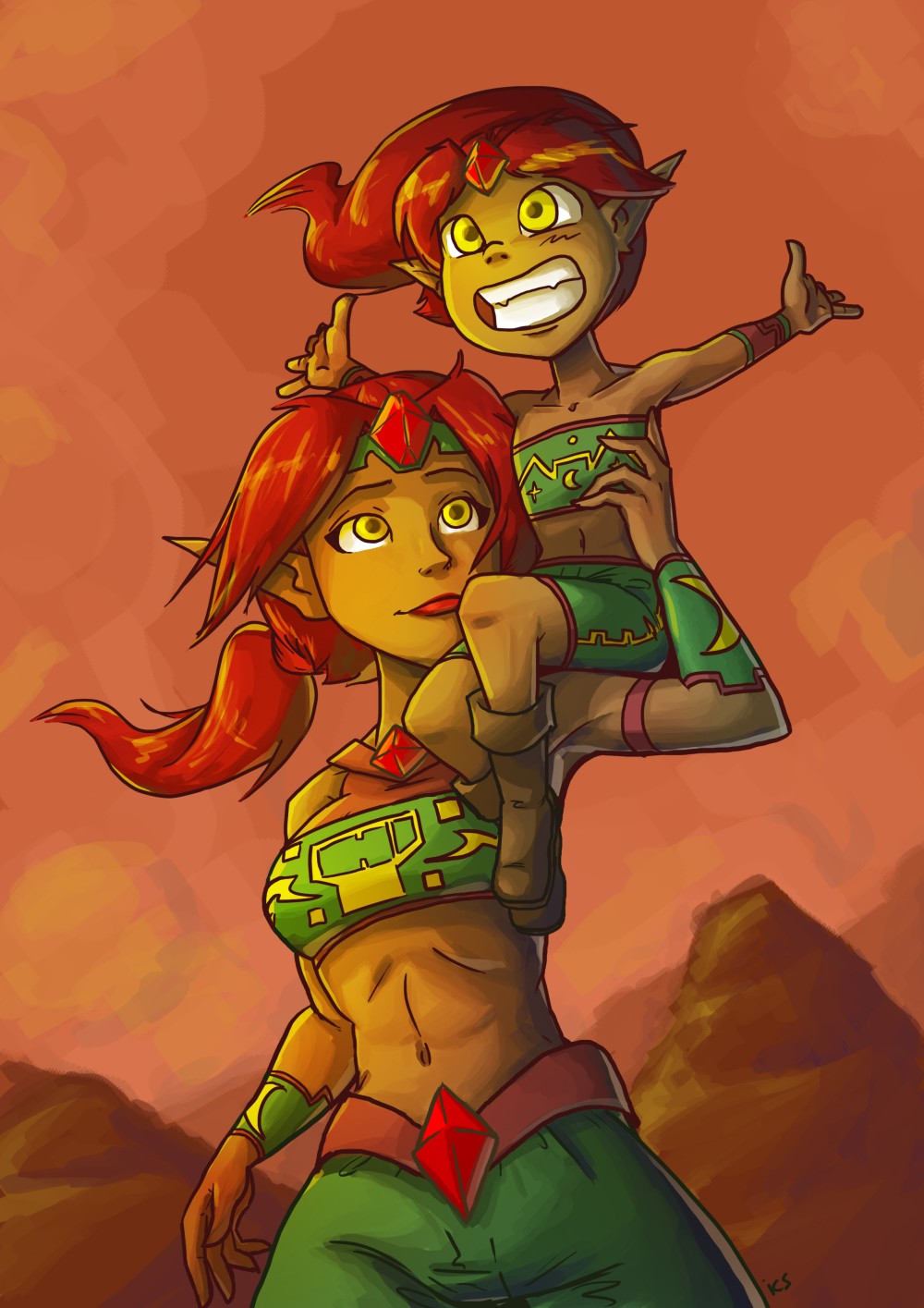 Amongst the Gerudo page 7 full