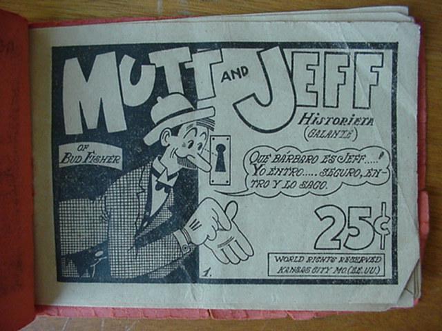 Mutt and Jeff: Historieta page 1 full