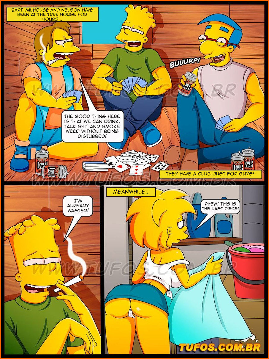The Simpsons 24 – Men’s Club page 2 full