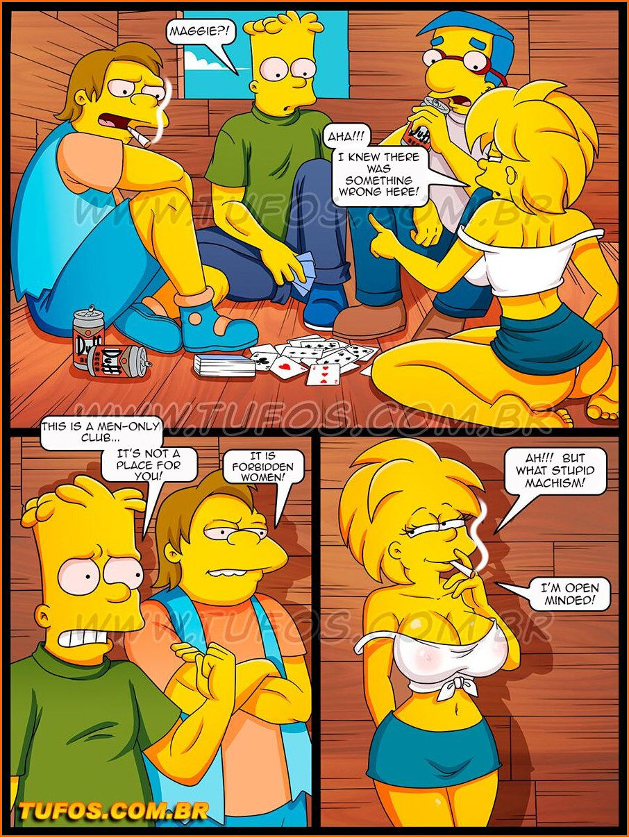 906px x 1207px - The Simpsons 24 â€“ Men's Club - Page 4 - IMHentai
