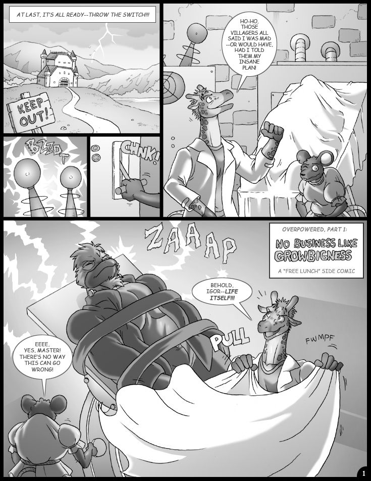 Overpowered page 1 full