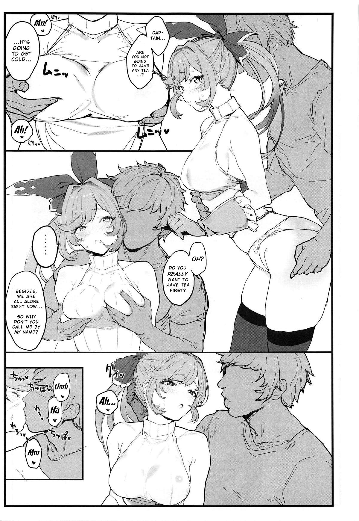 Clarisse-chan to Ichaicha Suru Hon page 4 full