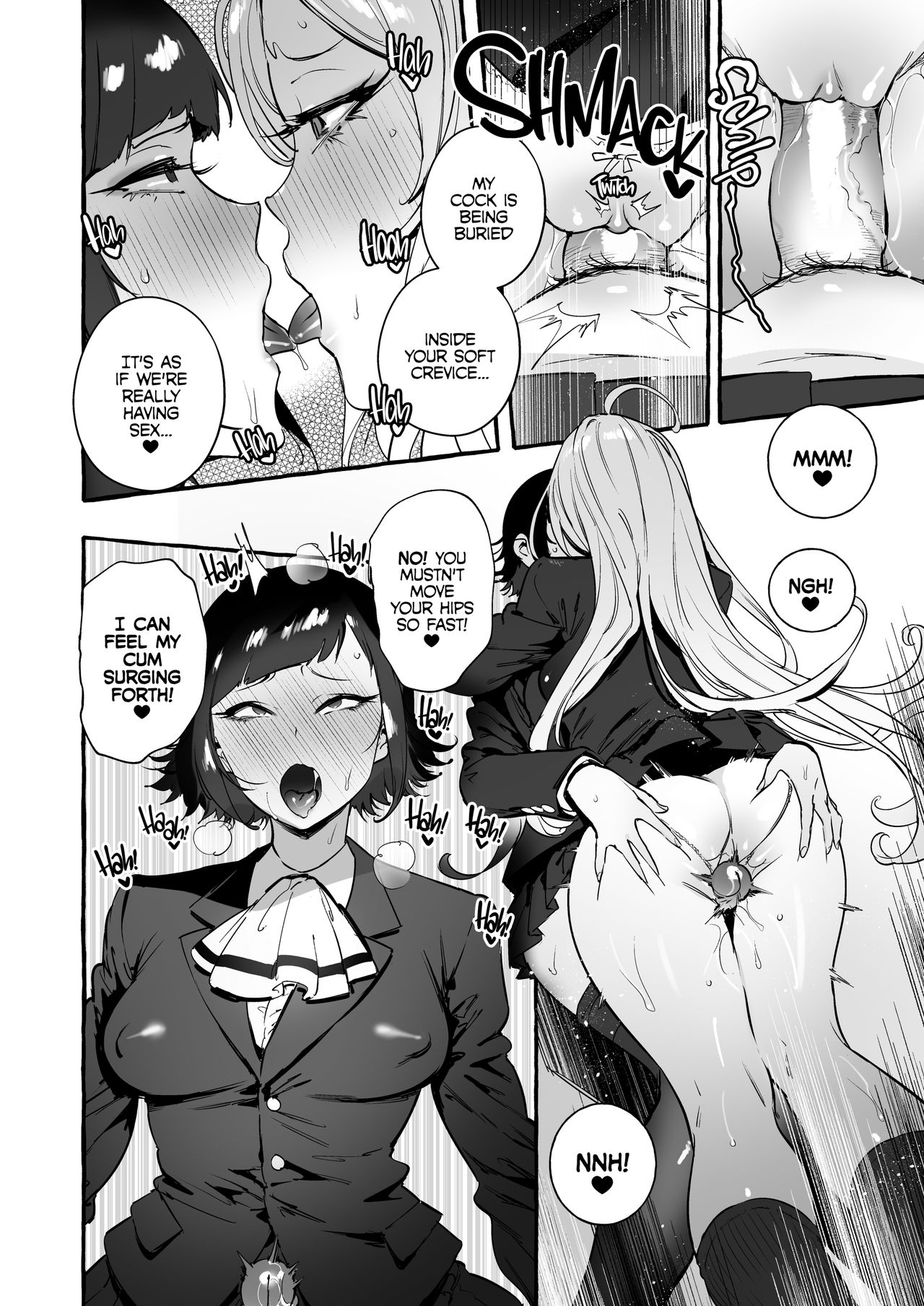Futanari-san to Nonke-san♀Hatsu Date Hen | Straight Girl Meets Futa: The First Date page 5 full