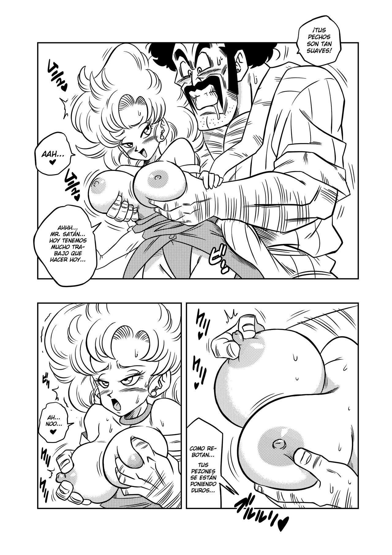 Mister Satan no Himitsu no Training | El Entrenamiento Secreto de Mr. Satán page 6 full