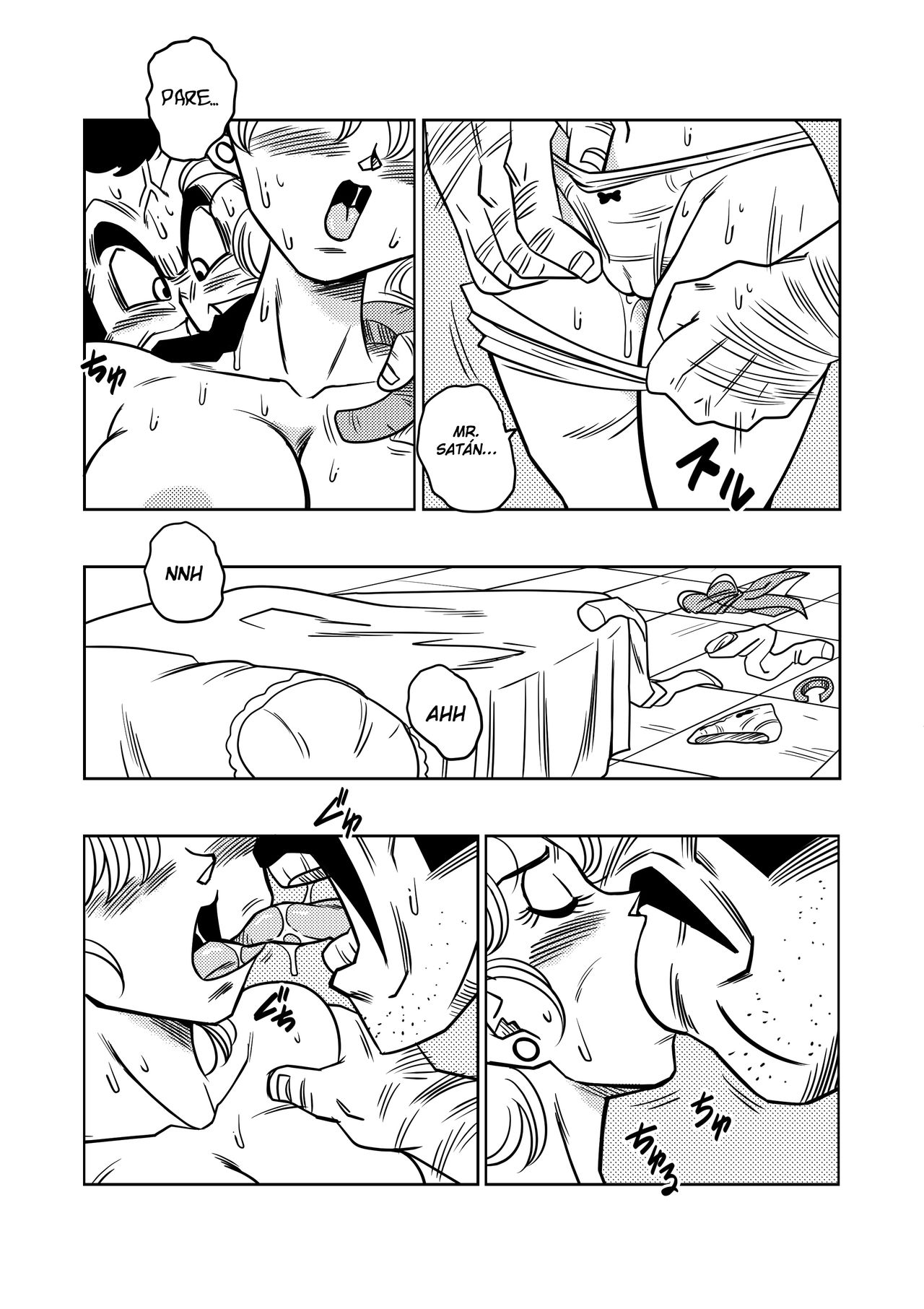 Mister Satan no Himitsu no Training | El Entrenamiento Secreto de Mr. Satán page 7 full