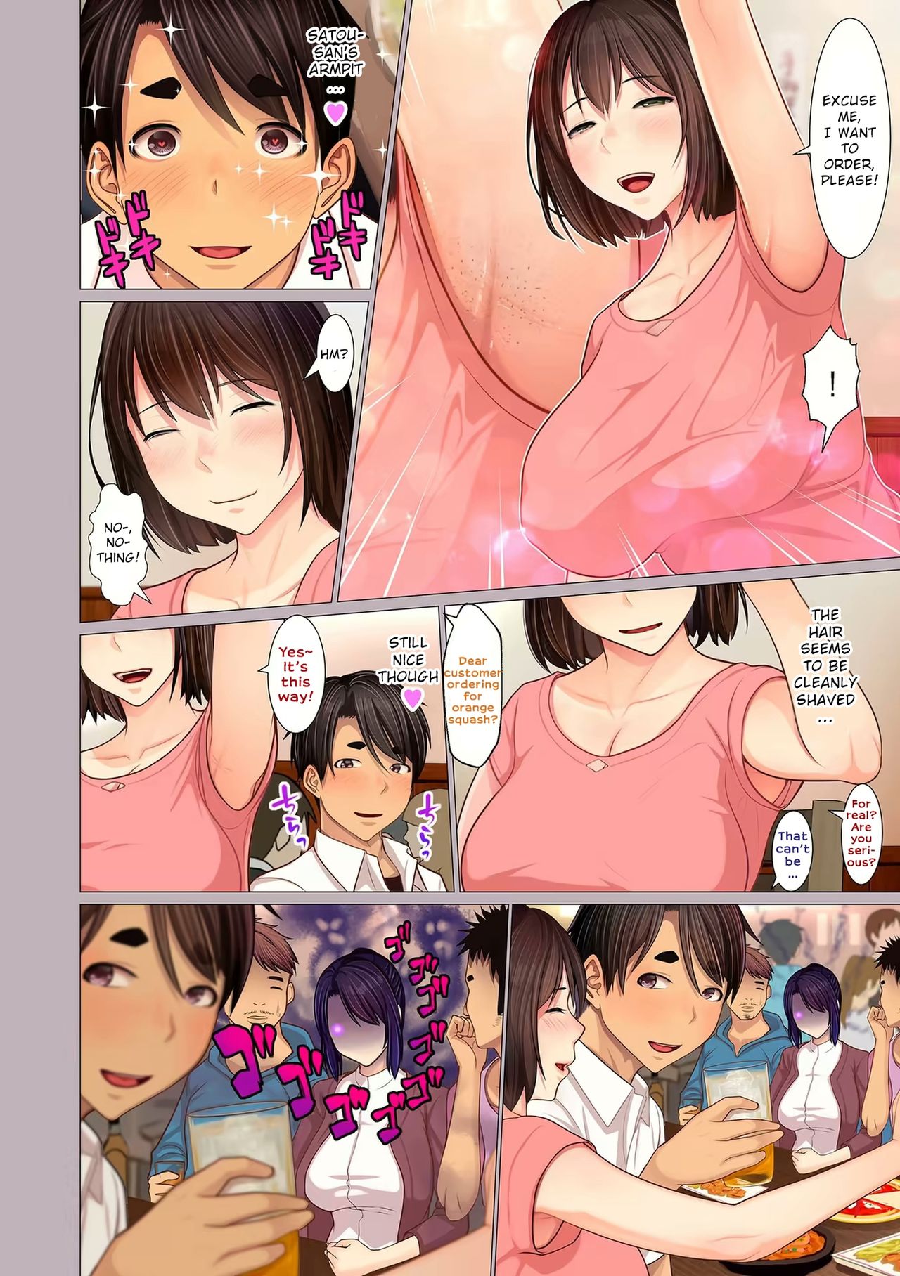 Oba-chan no Waki to Ashi to etc... | Auntie's Armpits, Feet, etc... page 4 full