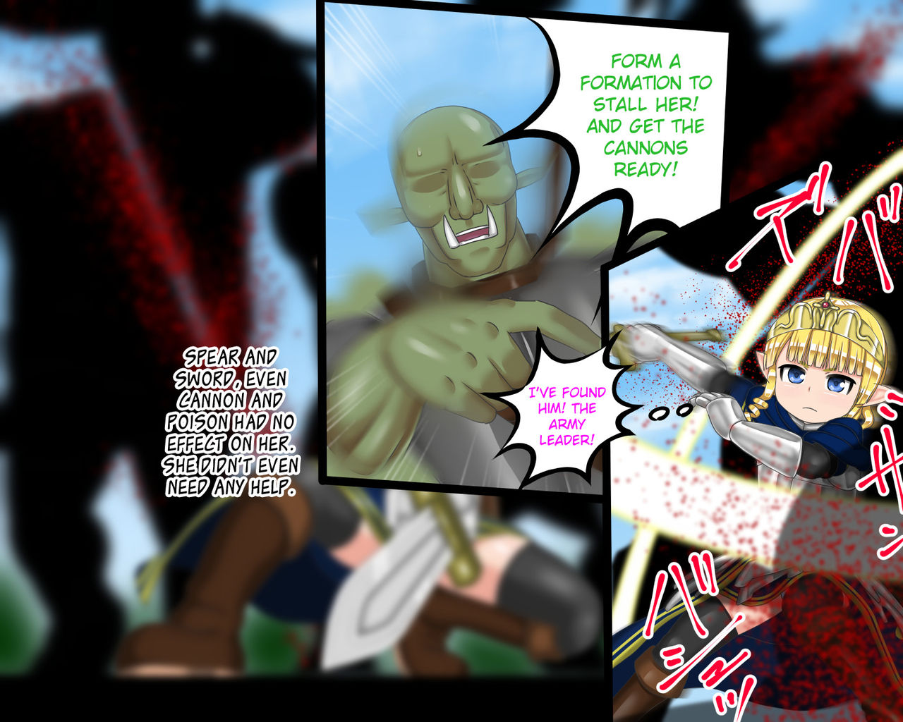 Orc no Koushuu Benjo ni Natta Loli Hime Kishi page 9 full