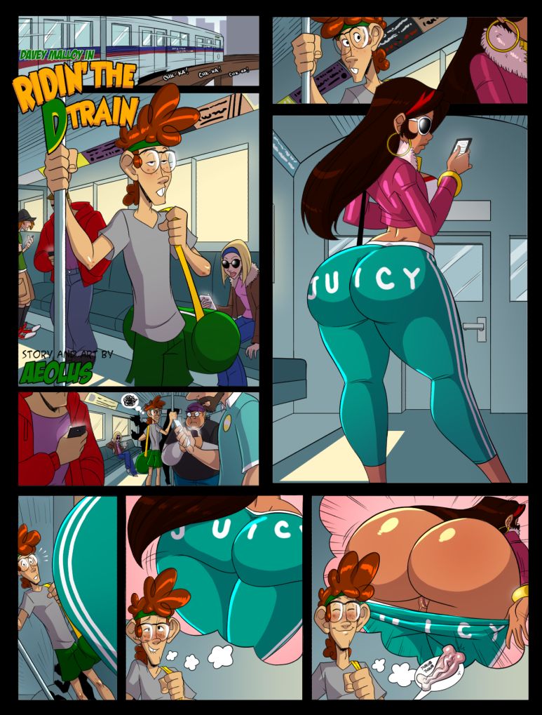 Davey x Gala - Ridin' the D Train page 1 full