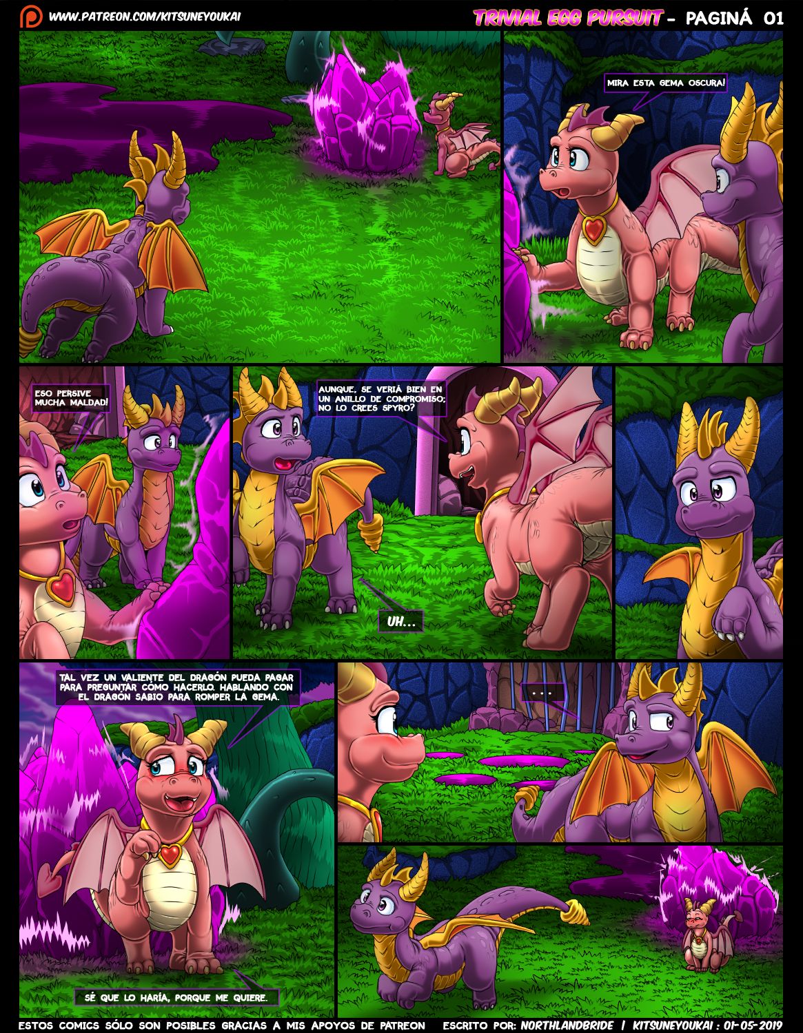 Trivial Egg Pursuit: Por Kitsune Youkai page 1 full