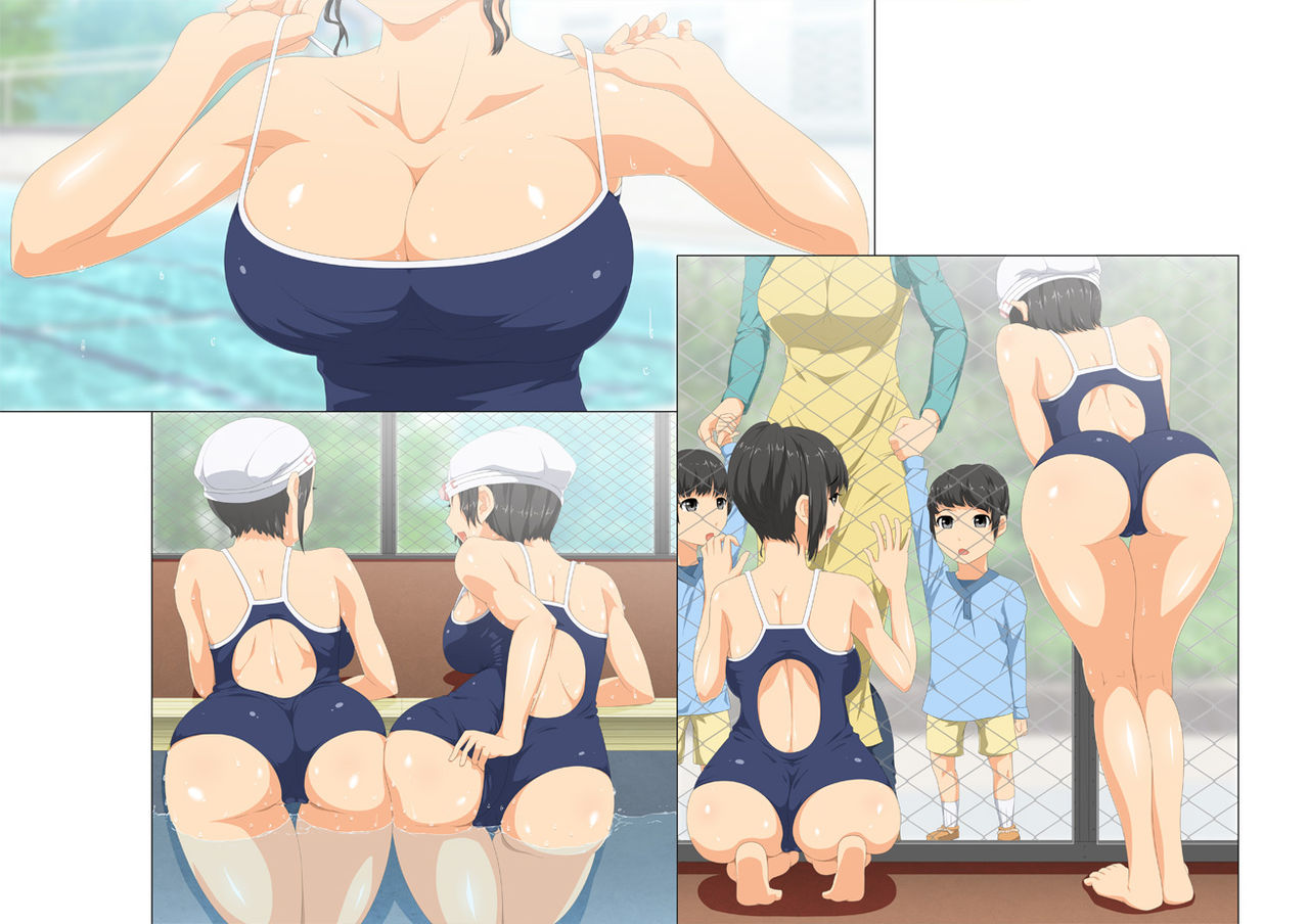 Geneki Joshikousei Suieibu no Coach de, Mainichi Sukumizu Kyonyuu-tachi to Namahame Shite Haramaseta Hanashi page 8 full