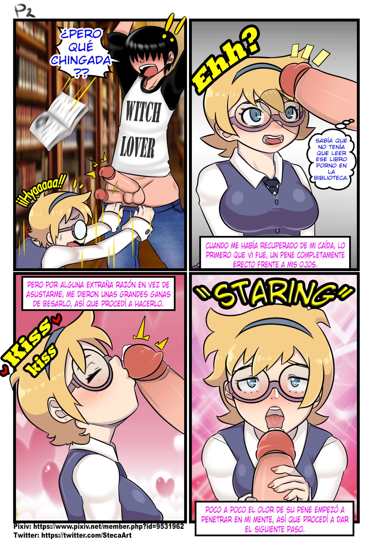 little witch academia Comic Español page 2 full
