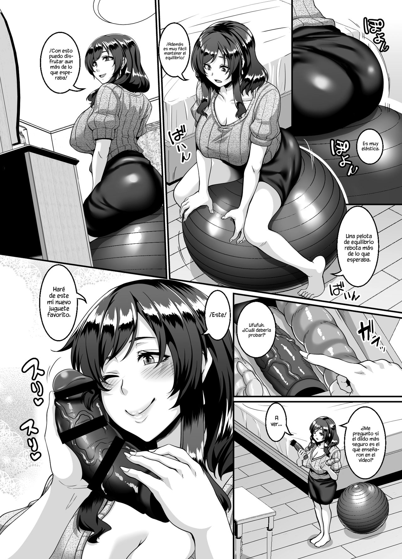 Oku-sama wa Dildo Ball ni Goshuushin - Page 5 - IMHentai