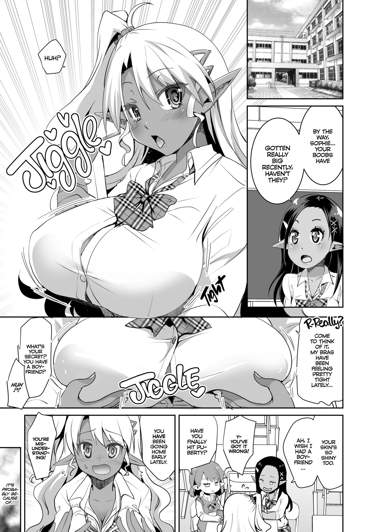 JK Dark Elf Shokushu o Kau! | Dark Elf Schoolgirl Raises Tentacles page 6 full
