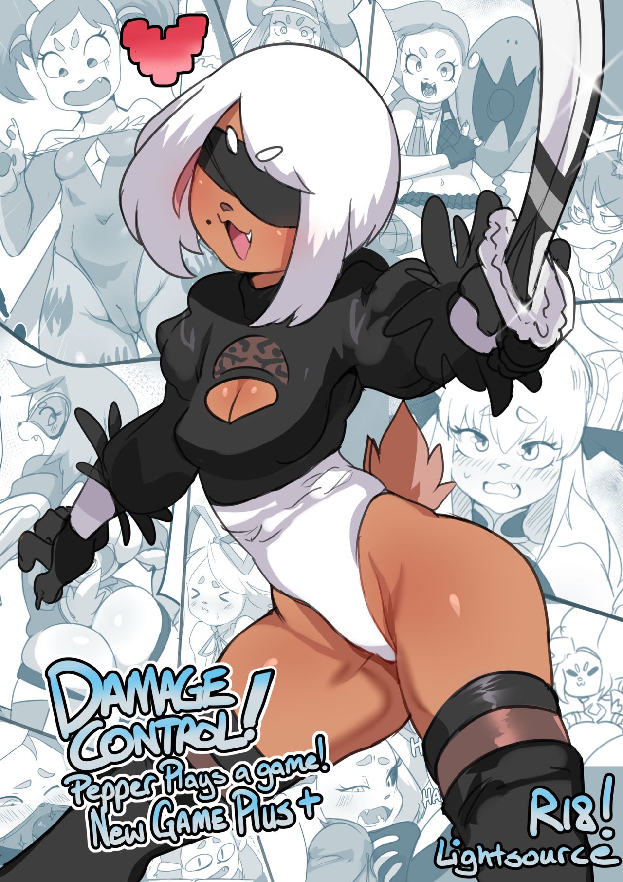 Damage Control!: Pepper Plays a Game!- New Game Plus! page 1 full
