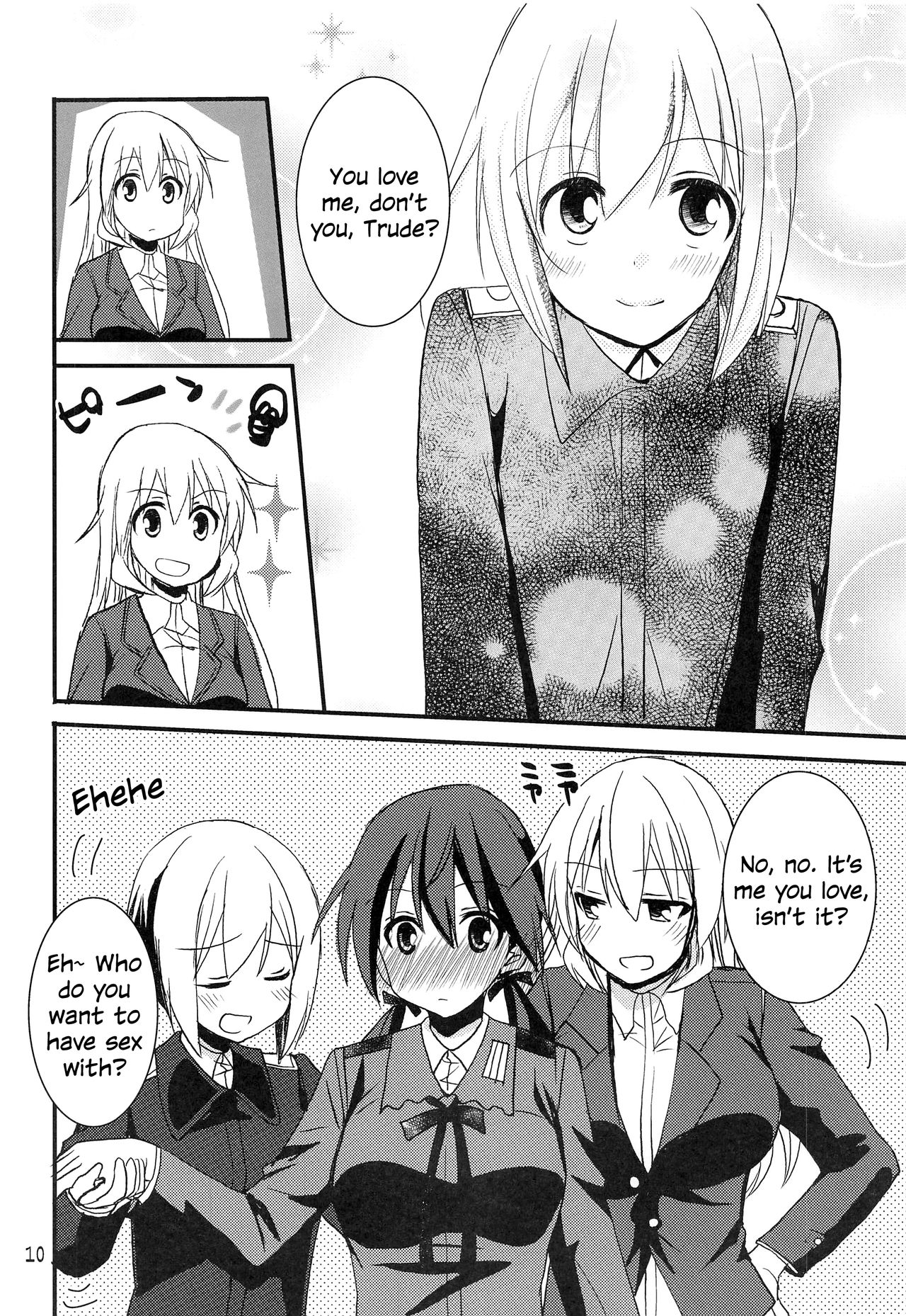 Trude ni H na Koto Shichatta | We Did Lewd Things to Trude page 9 full