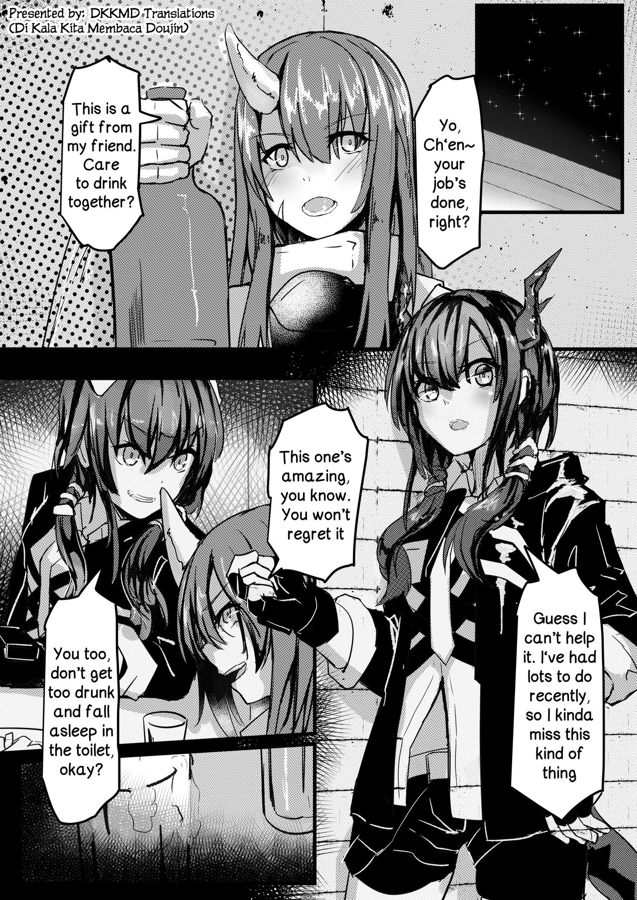 Ano Ch'en Sir wa Yopparau Wake ga nai!! | There's No Way That Sir Ch'en Could Be Drunk!! page 2 full