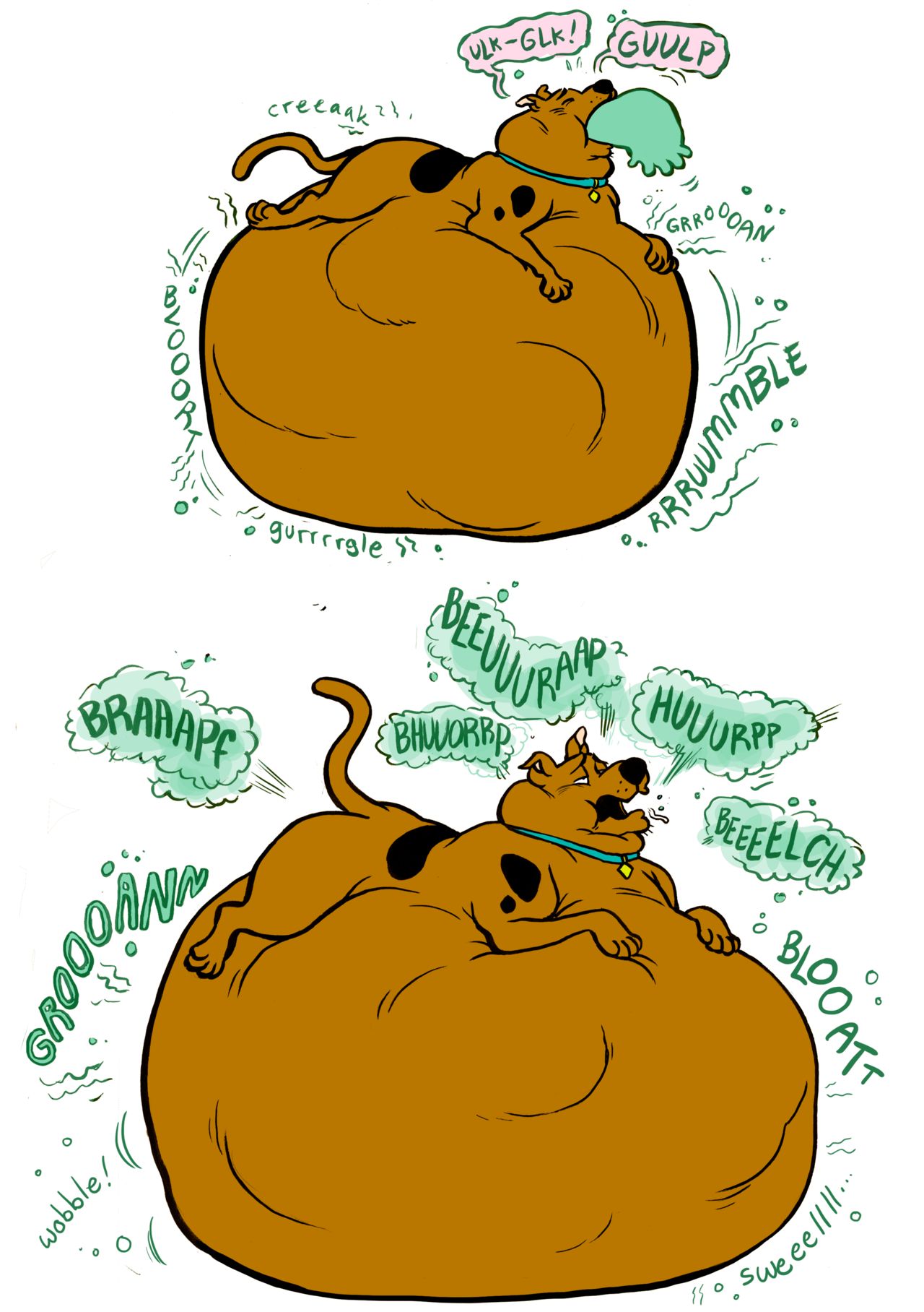 Scooby & Charlie Sketchpack page 8 full