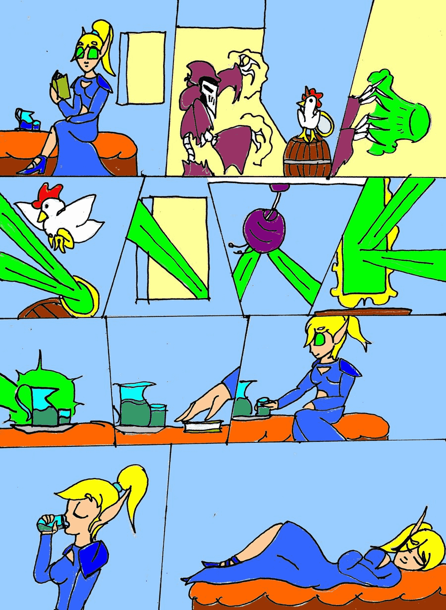 Giantess Elf Growth page 1 full