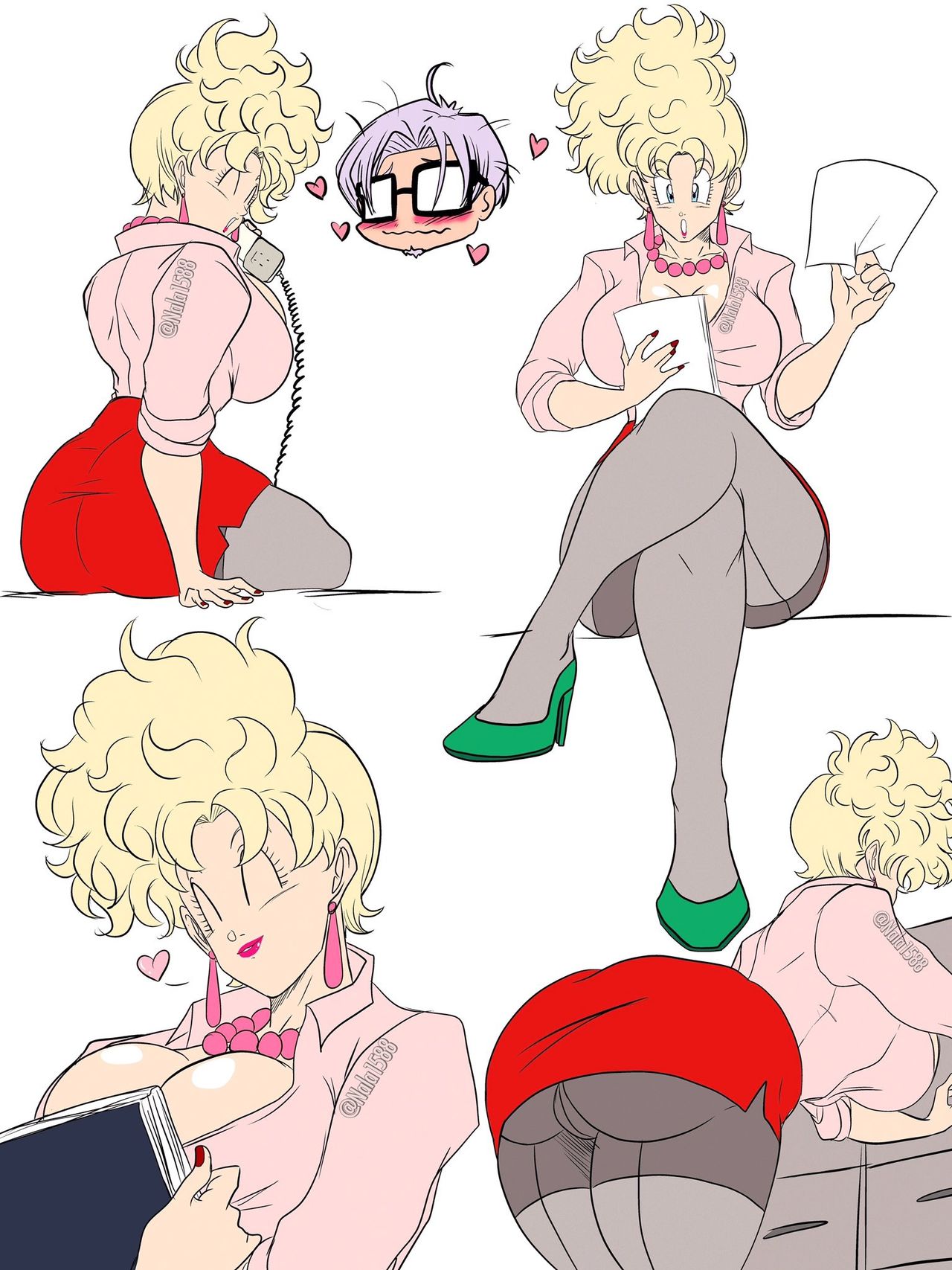 Capsule Corp Hotties page 2 full