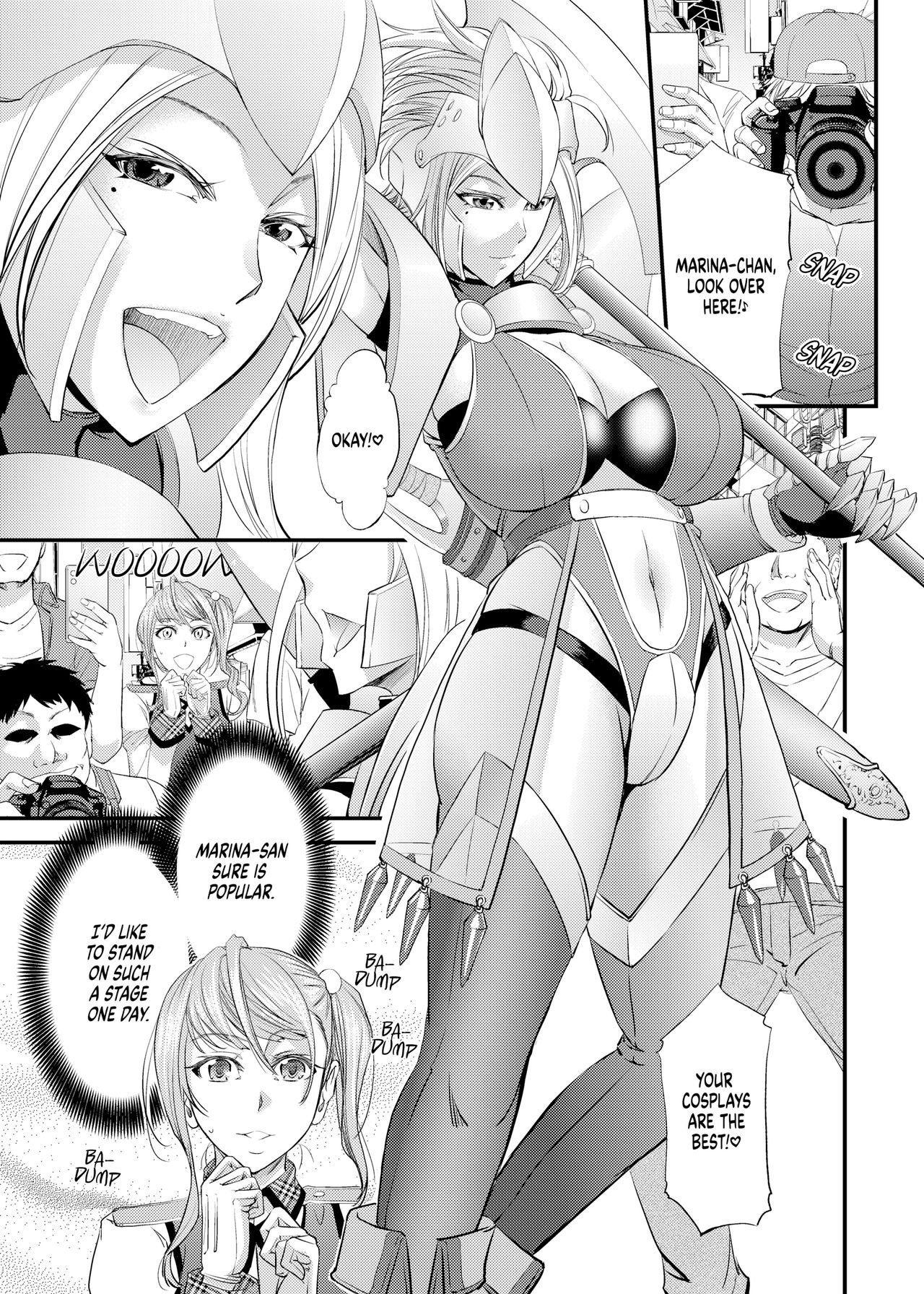 Akogare Shemale Layer to HameCos Rinkan | Gangbang with my Idolized Shemale Cosplayer page 2 full